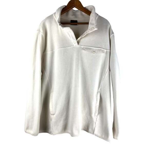32 Degrees Women's Soft Fleece Button Snap Sweatshirt Pullover Top, Size 3X - Picture 7 of 14